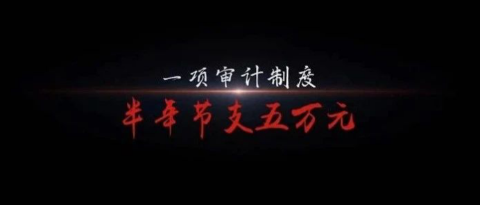 黨史里的審計故事：一項審計制度，半年節(jié)支五萬元